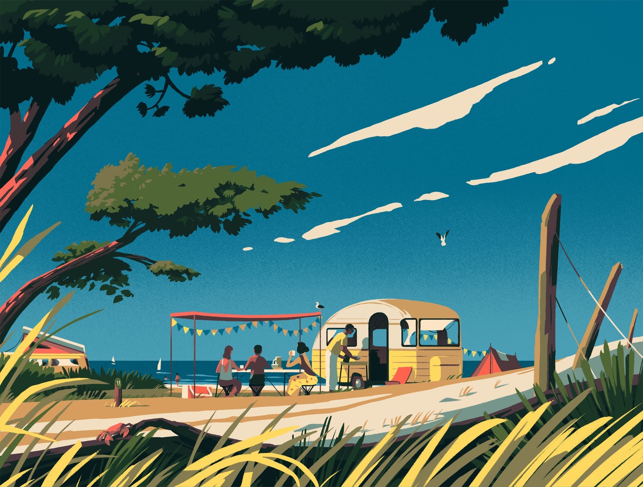 Campagne Huttopia 2025