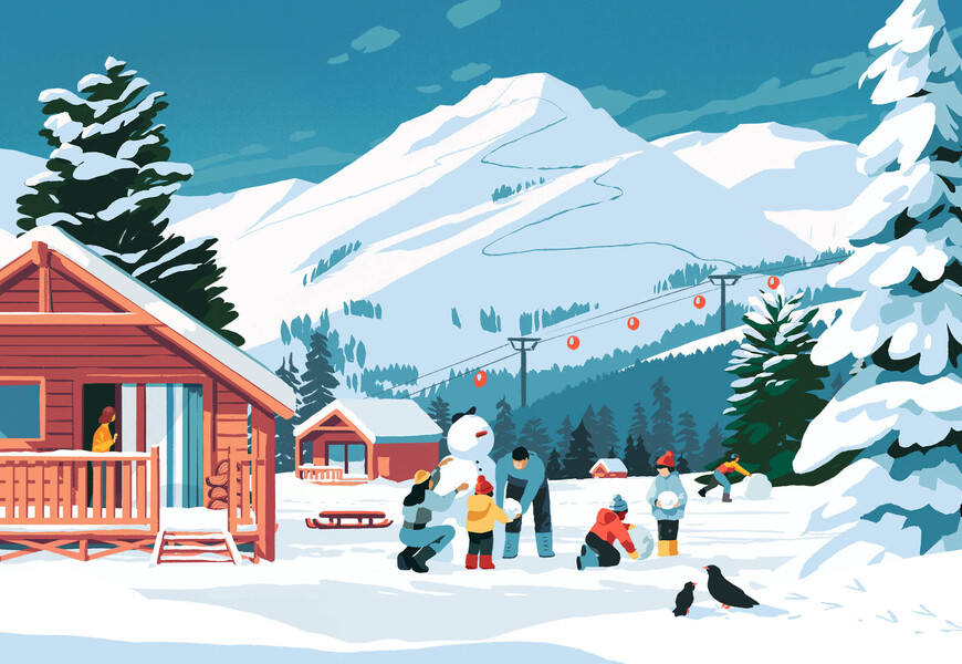 Campagne Huttopia Hiver 2025 